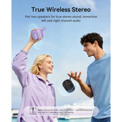 ORICO Portable Bluetooth Speaker, 27H Playtime, TWS Pairing, IPX5, Wireless, Small | Bluetooth 6.0, Hifi Sound, Wireless Speaker for Home, Outdoor, Camping and Travel - BG01