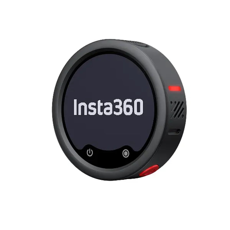 Insta360 Mic Pro, Wireless Mini Lavalier Microphone for Iphone/Camera/Android, Video Recording, Bluetooth, Customizable E-Ink Display, 3-Mic Array, Available for Lightning Device