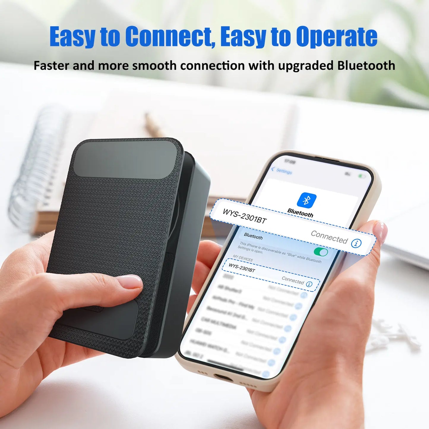 New 5 in 1 Wireless Speaker Phone Bracket – RGB Dynamic Light Spinning Foldable Emergency Power Bank for Tablet Cellphone, Gift for Him Her