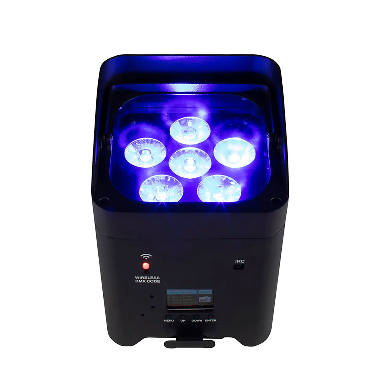 SHEHDS 6X18W Rechargeable Par Lights with Remote, App, and DMX512 Control - RGBWA+UV 6-in-1 Uplighting for Events, Parties, and Weddings - 8800mAh Battery Powered Sound Activated Stage Lighting