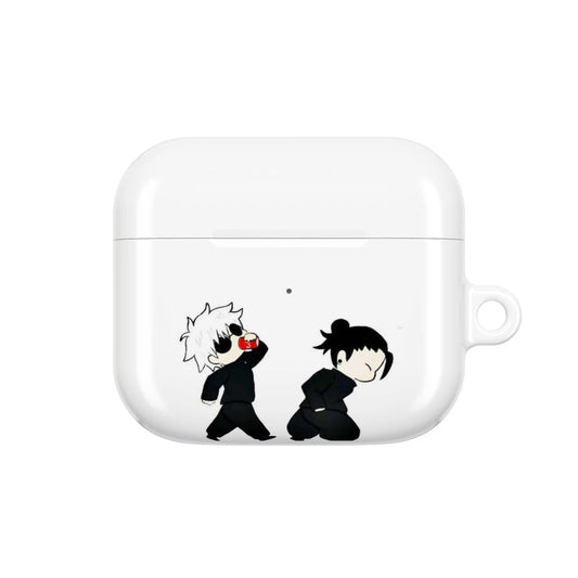 Gojo & Geto Anime Style Airpods Case, Aesthetic Airpods Pro Case, Style Cover, Gift for Anime Lover for Airpods Pro 1 2 3 , Airpod 1 2 3 4