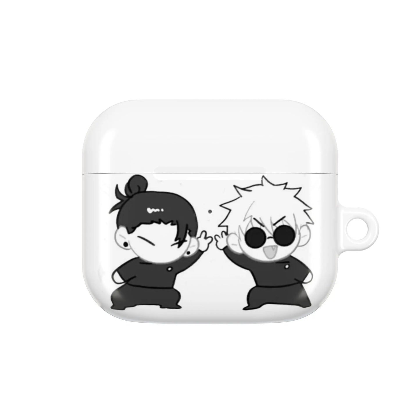Gojo & Geto Anime Style Airpods Case, Aesthetic Airpods Pro Case, Style Cover, Gift for Anime Lover for Airpods Pro 1 2 3 , Airpod 1 2 3 4