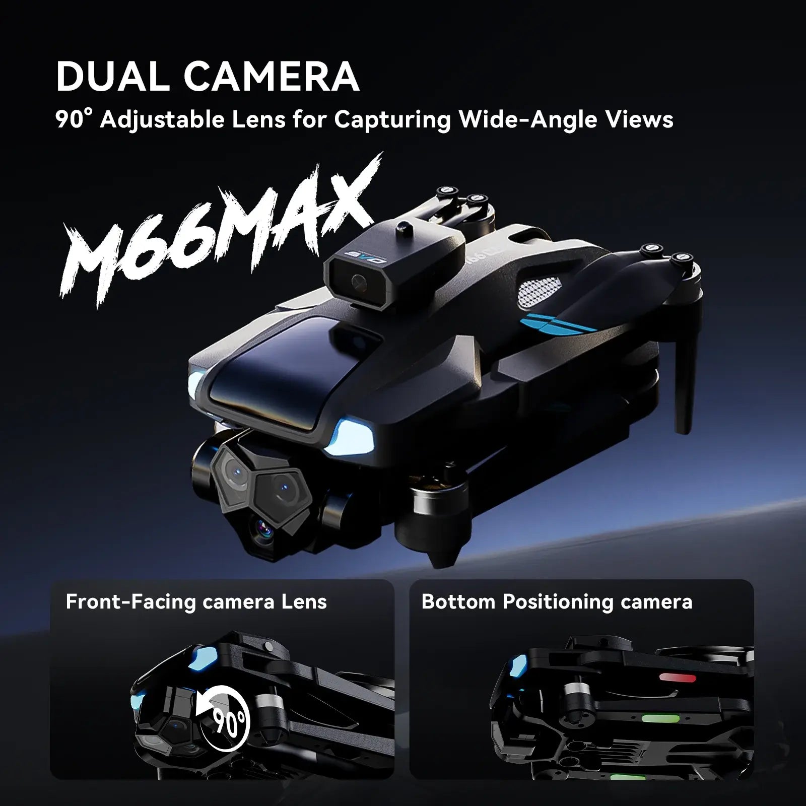 Drone with 4.3″ Foldable HD Screen Controller, 1080P HD Camera Drone for Beginners with Obstacle Avoidance, Optical Flow,Brushless Motor, 40-Min Flight Time, Easy to Fly