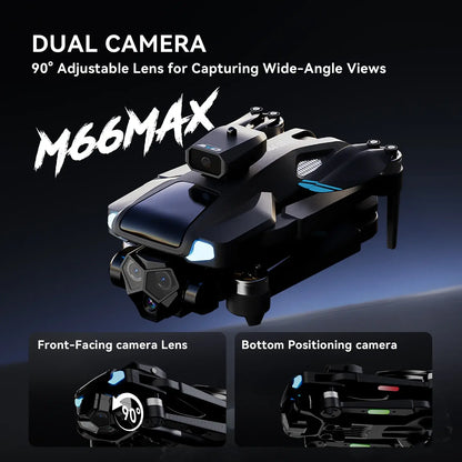 Drone with 4.3″ Foldable HD Screen Controller, 1080P HD Camera Drone for Beginners with Obstacle Avoidance, Optical Flow,Brushless Motor, 40-Min Flight Time, Easy to Fly