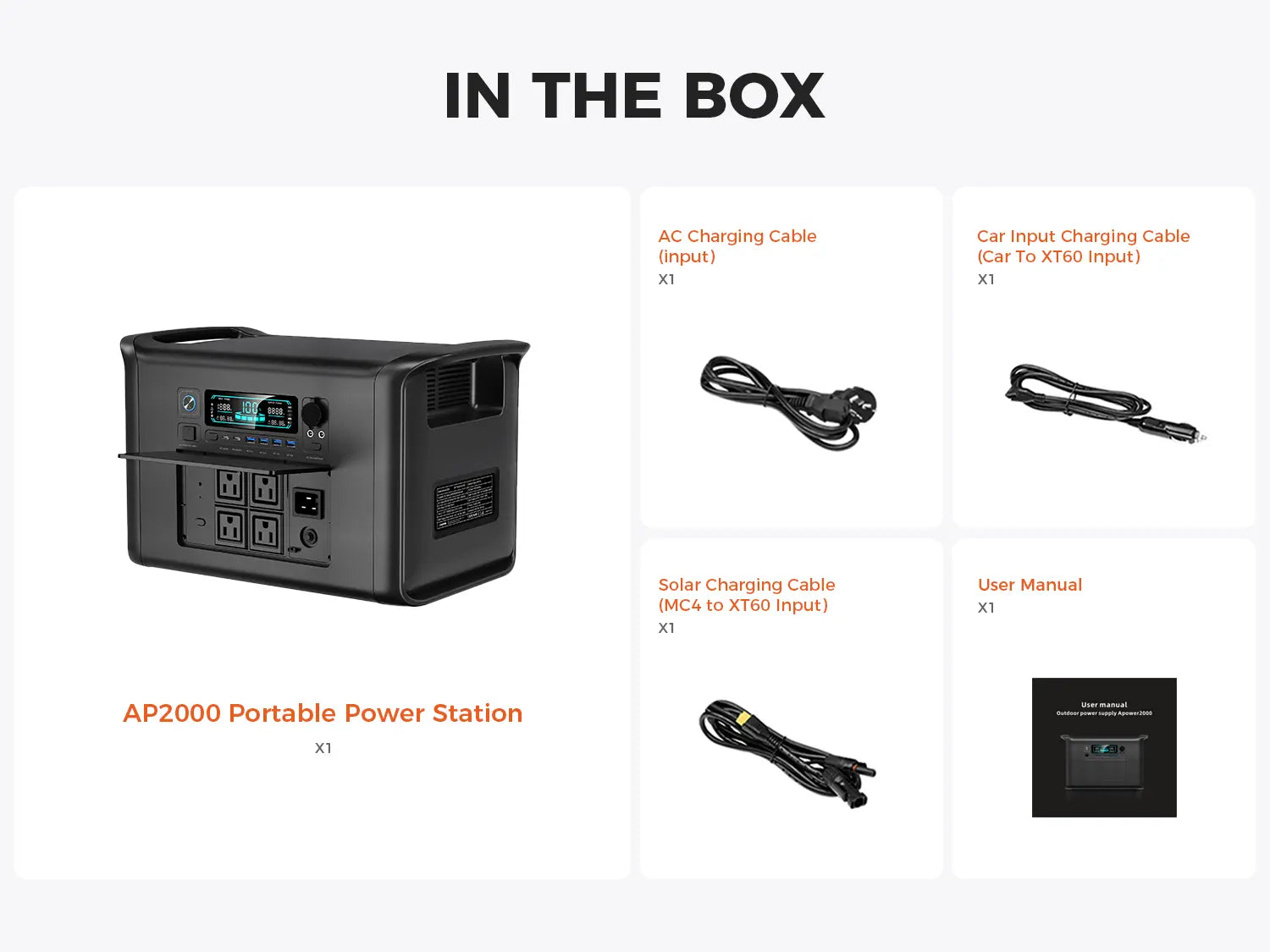 [Summerfinds]Ctolity AP2000 2600W 2048Wh Solar Generator | Long-Lasting Lifepo4 Portable Solar Power Station Supports 11+ Devices for Camping, RV & Outdoor
