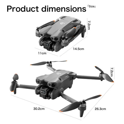 GT50 Brushless Drone Tools and Gadgets with Screen Remote Controller, Adjustable Camera, Optical Flow Positioning