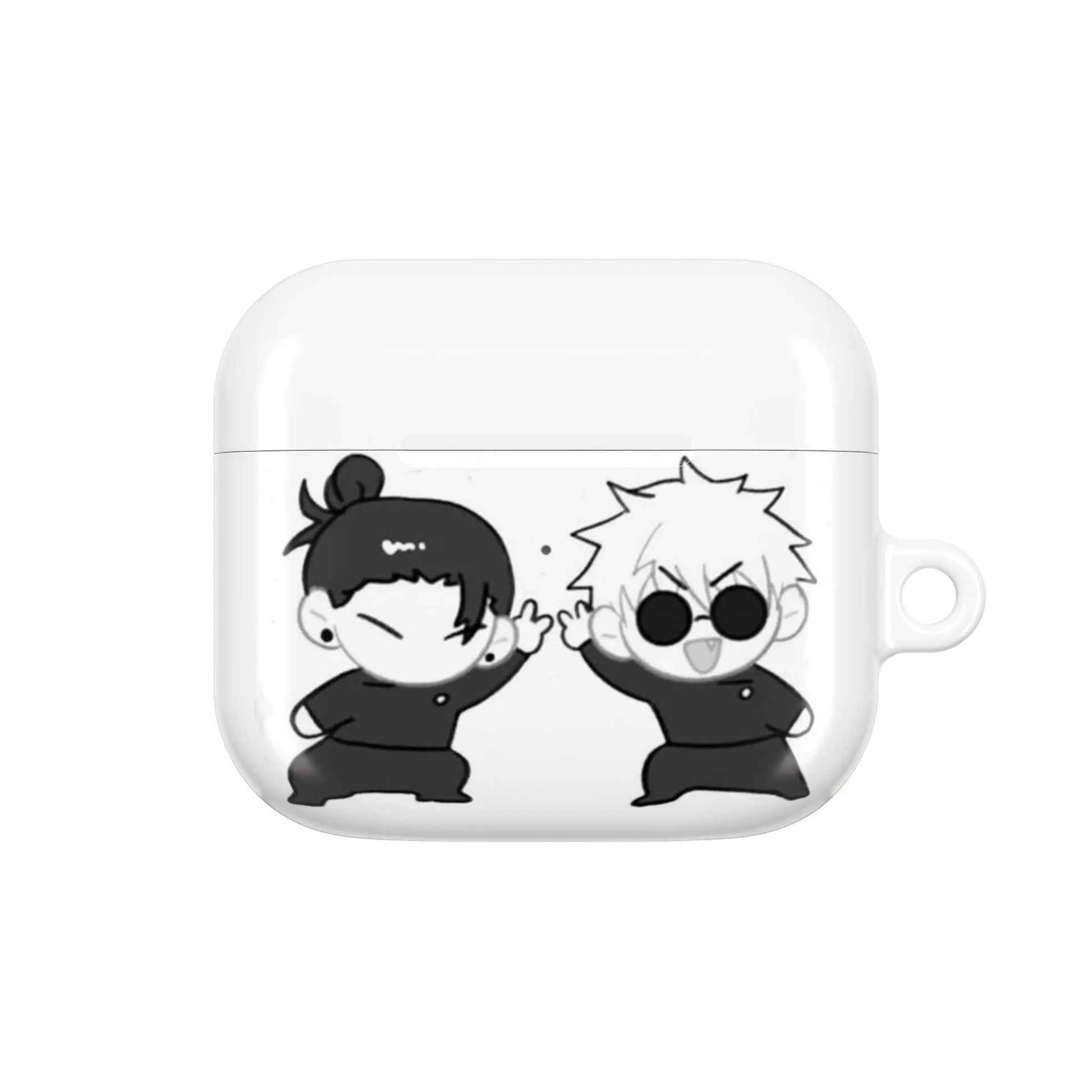 Gojo & Geto Anime Style Airpods Case, Aesthetic Airpods Pro Case, Style Cover, Gift for Anime Lover for Airpods Pro 1 2 3 , Airpod 1 2 3 4