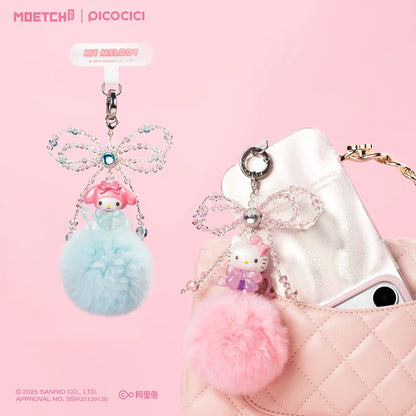 Sanrio Characters X MINILIKE Love Bow Series Phone Chain Mini Blindbox